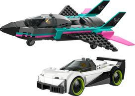 lego automobilis - LEGO CITY Reaktyvinis lėktuvas prieš automobilį 60489 - 3 nuotrauka