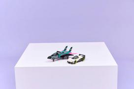 lego automobilis - LEGO CITY Reaktyvinis lėktuvas prieš automobilį 60489 - 12 nuotrauka