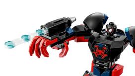 lego robotas - LEGO Marvel Super Heroes Miles Morales vs. Spider-Man 2099 76337 - 5 nuotrauka