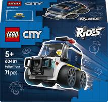 zaislai sunkvezimis - LEGO City „Ratai“ – policijos sunkvežimis 60481 - 1 nuotrauka