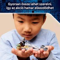 star wars - LEGO Star Wars Mandaloriečio ir Grogu greitaeigis motociklas 75436 - 4 nuotrauka