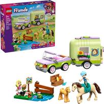 priekab arkli - LEGO Blocks Friends Horse and Baby Foal Trailer 42695 - 2 nuotrauka