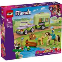 priekab arkli - LEGO Blocks Friends Horse and Baby Foal Trailer 42695 - 4 nuotrauka