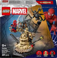 lego spider - LEGO Super Heroes Marvel Epicka bitwa: Žmogus-voras prieš Sandman 76334 - 1 nuotrauka