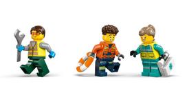 lego city sunkvezimis - LEGO City lėktuvas, techninės priežiūros sunkvežimis ir visureigis su oro pagalve 60505 - 8 nuotrauka