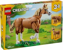 arklys - LEGO Creator 3in1 Gražus žirgas 31166 685 vnt. - 3 nuotrauka