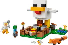 minecraft zaislai - LEGO Minecraft Viščiukų ūkis 21585 - 3 nuotrauka