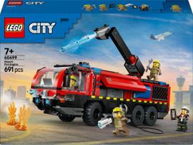 lego city sunkvezimis - LEGO City oro uosto ugniagesių sunkvežimis 60499 - 1 nuotrauka