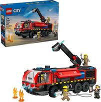 lego city sunkvezimis - LEGO City oro uosto ugniagesių sunkvežimis 60499 - 2 nuotrauka