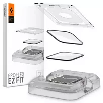 Spigen ProFlex EZ Fit Hibridinis Stiklas Apple Watch 7/8 (41 mm) - 2 vnt.