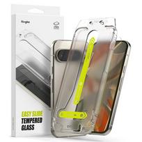 Ringke "Easy Slide" Apsauginis stiklas 2-Pack Google Pixel 9 / 9 Pro Skaidrus (Clear)