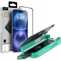 apsaugines pleveles iphone 16 - ESR "Armorite Grūdintas Stiklas" Apple iPhone 16 Pro Max - Juodas (Black) - 1 nuotrauka