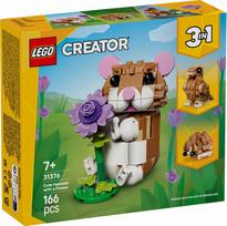 lego flower - LEGO Creator Mielas žiurkėnas su gėle 31376 - 13 nuotrauka