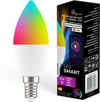 Extralink SMARTLIFE LED E14 C37 2700-6500K WiFi 220-240V