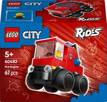 lego city sunkvezimis - LEGO CITY Rides - Fire Truck 60482 - 1 nuotrauka
