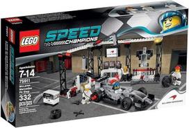 LEGO Speed Champions: "McLaren Mercedes" sustojimas duobėje 75911