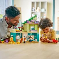 lego 3 in 1 - LEGO DUPLO „3 in 1“ modernus šeimos namas su figūrėlėmis 10470 - 1 nuotrauka