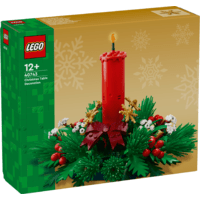 lego staliukas - LEGO Iconic Kalėdinė stalo puošmena 40743 - 1 nuotrauka