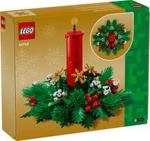 lego staliukas - LEGO Iconic Kalėdinė stalo puošmena 40743 - 2 nuotrauka