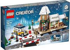 lego creator expert - LEGO Creator Expert žiemos traukinių stotis 10259 - 1 nuotrauka