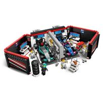 lego konstruktoris - LEGO F1 Garage & Mercedes-AMG & Alpine Cars 60444 - 5 nuotrauka