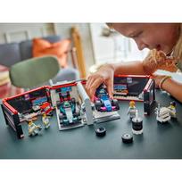 lego konstruktoris - LEGO F1 Garage & Mercedes-AMG & Alpine Cars 60444 - 9 nuotrauka