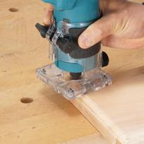 6mm frezos - Makita DRT52Z; 18 V - 3 nuotrauka