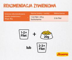 josera konservai katems - Šlapias kačių maistas Josera Chicken Fillet, vištiena, 0.07 kg - 3 nuotrauka