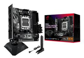 mini itx pagrindine plokste - ASUS ROG STRIX X870-I GAMING WIFI Mini-ITX AM5 - 17 nuotrauka