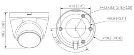 f1 25 - NET CAMERA 4MP IR EYEBALL/IPC-HDW1439V-A-IL-0280B DAHUA - 4 nuotrauka