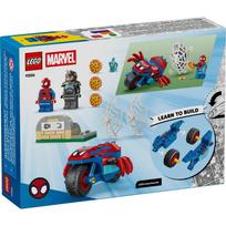 lego motociklas - LEGO Marvel Spidey ir jo Išskirtiniai Draugai Spidey ant savo Moto prieš Rhino 11206 - 2 nuotrauka