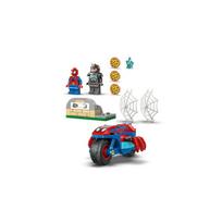 lego motociklas - LEGO Marvel Spidey ir jo Išskirtiniai Draugai Spidey ant savo Moto prieš Rhino 11206 - 6 nuotrauka