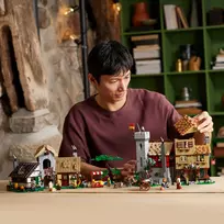 lego konstruktoris - LEGO Icons Viduramžių miesto aikštė 10332 - 1 nuotrauka
