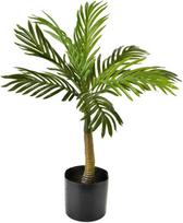 Dirbtinis augalas vazone, palmė Mondex Viridis, žalia (Green), 57 cm