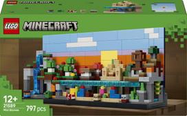 senukai minecraft lego - LEGO Minecraft Mini biomai 21589 - 1 nuotrauka