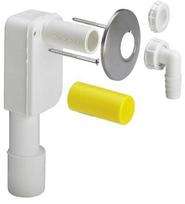 Viega potinkinis sifonas skalbimo mašinai 1 x 40/50, plastikinis/baltas sy.viega.452452