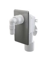 Skalbimo mašinos sifonas ALCAPLAST APS3, chromas, potinkinis 1 1/2'