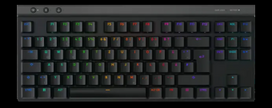 Logitech G515 LIGHTSPEED TKL, Juodas (Black)