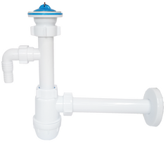 Ani Plast Sifonas Ani išl. 1 1 4x32 mm su skalbimo mašinos 32 mm vamzdžiu