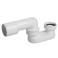 Plastbrno Vonios sifonas EV00050 1 1 2x40 50 mm, be išleidimo angos ir perpylimo angos