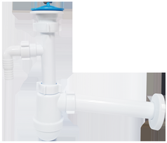Ani Plast Sifonas Ani išl. 1 1 4x40 mm su skalbimo mašinos 40 mm vamzdžiu