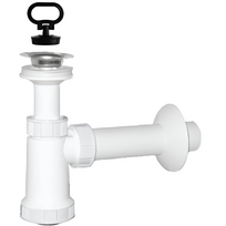 Plastbrno Praustuvo sifonas EU0N332 1 1 4x32 mm, su išleidimo anga