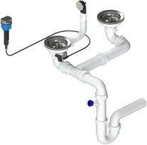 Sifonas plautuvėms Laveo OKS_124A, Steel