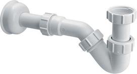 Sifonas McAlpine vamzdis 5 / 4 "su pailgu baltu nuotoliu (HC23)