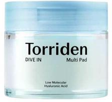 acid low - TORRIDEN Dive-In Low Molecular Hyaluronic Acid Multi Pad, 160 ml, 80 vnt. - 1 nuotrauka
