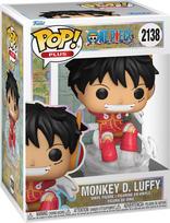 one piece figureles - FUNKO POP! Vinilinė figūrėlė: One Piece - Monkey D. Luffy (Egghead Arc) - 1 nuotrauka