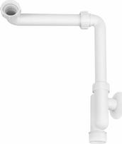 Sifonas McAlpine sifonas, kuriuo nusodinama balta HC13SPS- X32PF