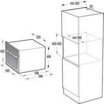 imontuojama orkaite gorenje - Gorenje BCM4547DG - 2 nuotrauka