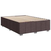 lova 140x200 - Lova Lygaus dizaino su spyruoklėmis ir čiužiniu, 140x200 cm, tamsiai ruda (Dark Brown) - 5 nuotrauka