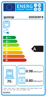 dujine virykle su elektrine orkaite 50 - Gorenje GK5C42WF - 3 nuotrauka